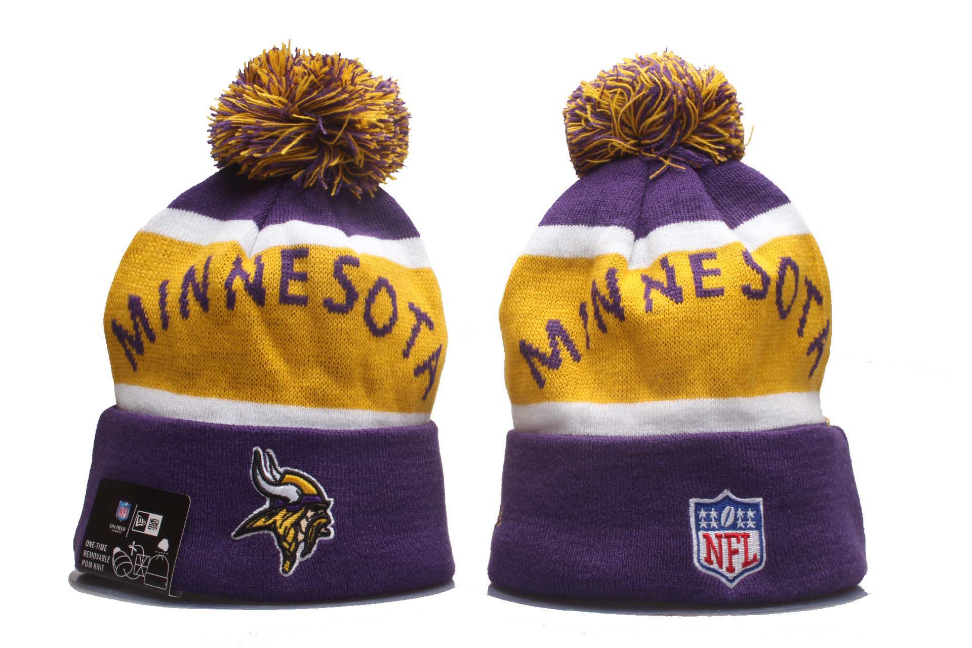 2023 NFL Minnesota Vikings beanies ypmy3-0